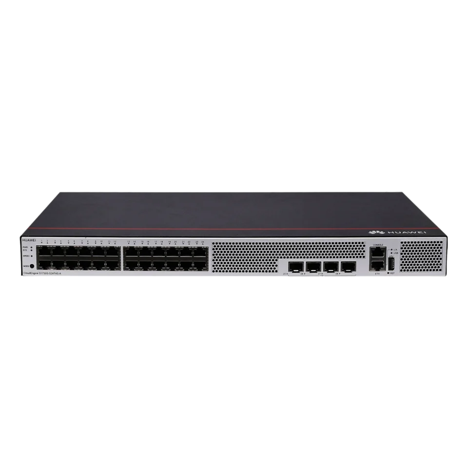 HPE S1730S-S24T4S-A front and top chassis view