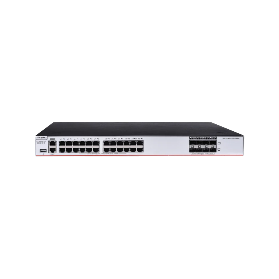 Huawei RG-S5760C-24SFP/8GT8XS-X product hardware view