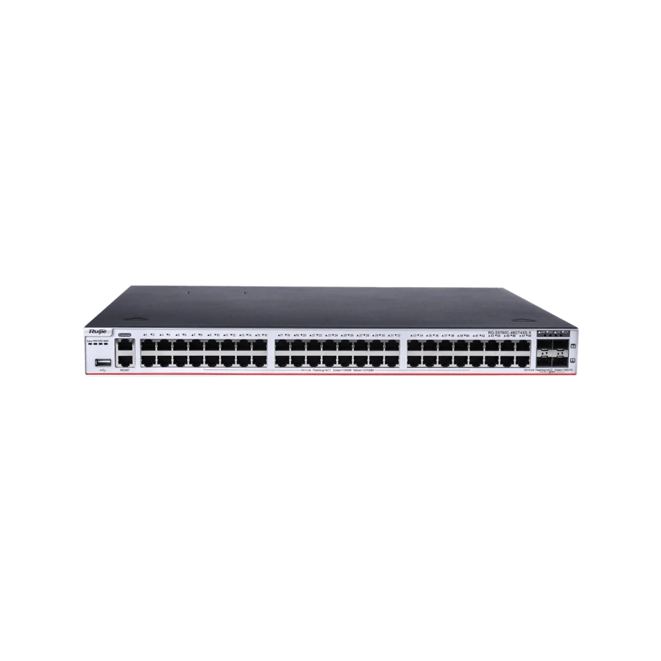 HPE RG-S5760C-48GT4XS-X product hardware view