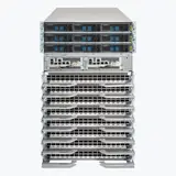 Cisco N9K-C9808 front panel view