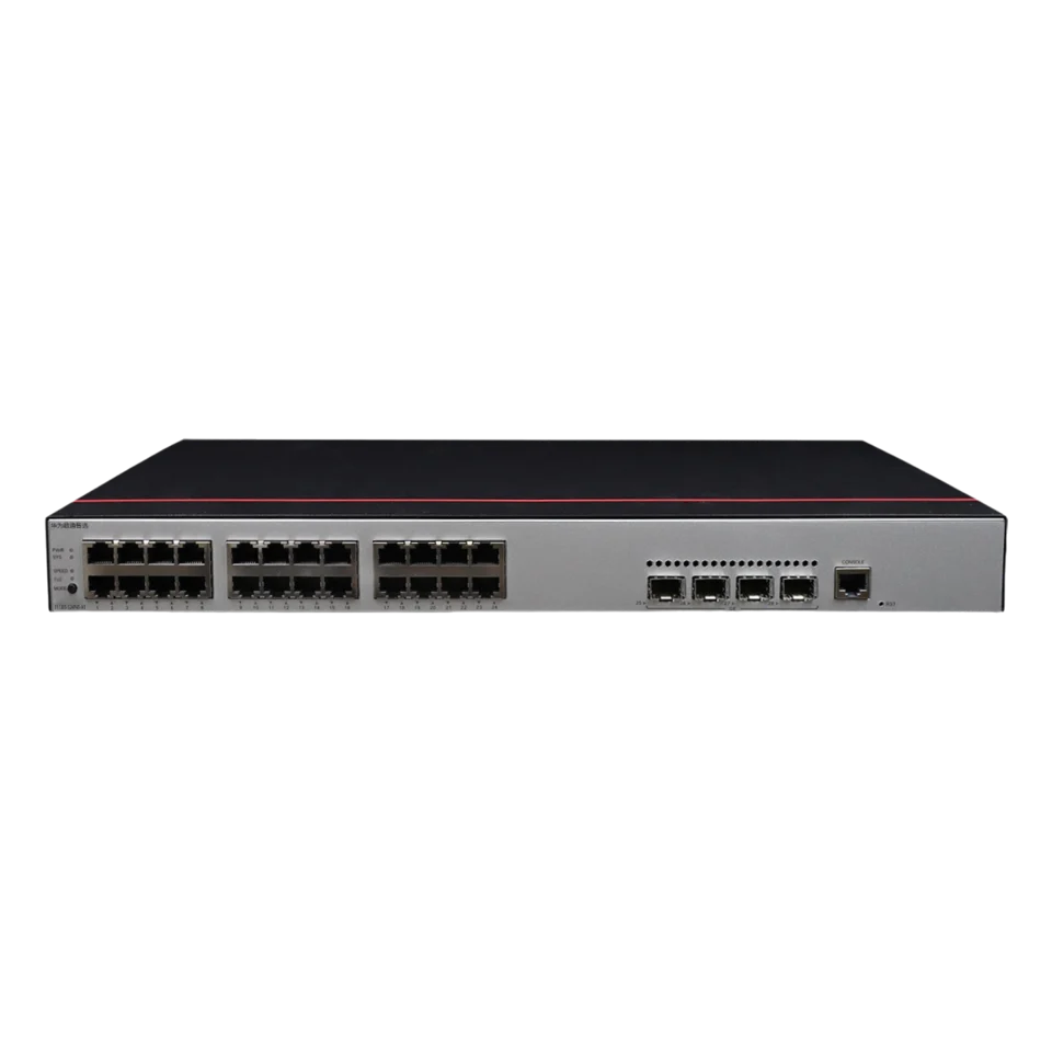 Huawei S1730S-S24P4S-A1 front and top chassis view