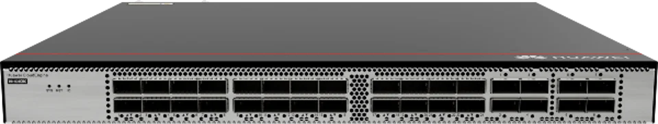 Ruijie XH8110-24BQ8DQ front and top chassis view