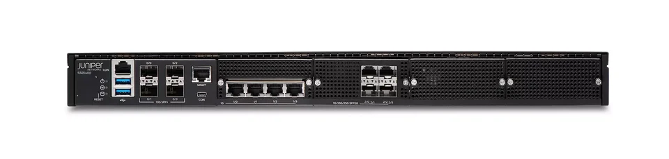 Juniper SSR1400 front panel view