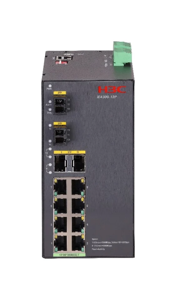 H3C LS-IE4300-12P-BS-AC Ethernet Switch