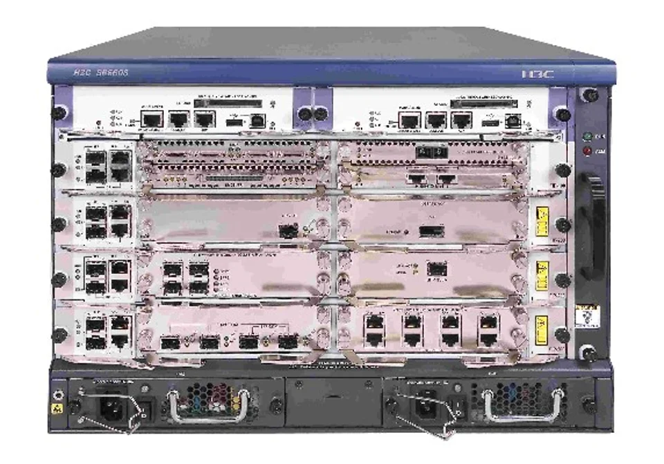H3C SR6608+BKED+2RPE-X5E+2DC1200W Router